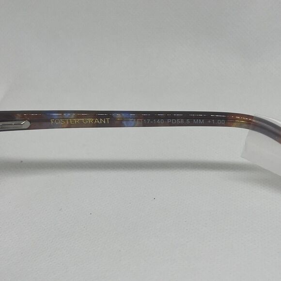 Foster Grant Women's Reading Glasses Yana Tortoise +1.00 ez2c multi color light - Picture 6 of 7